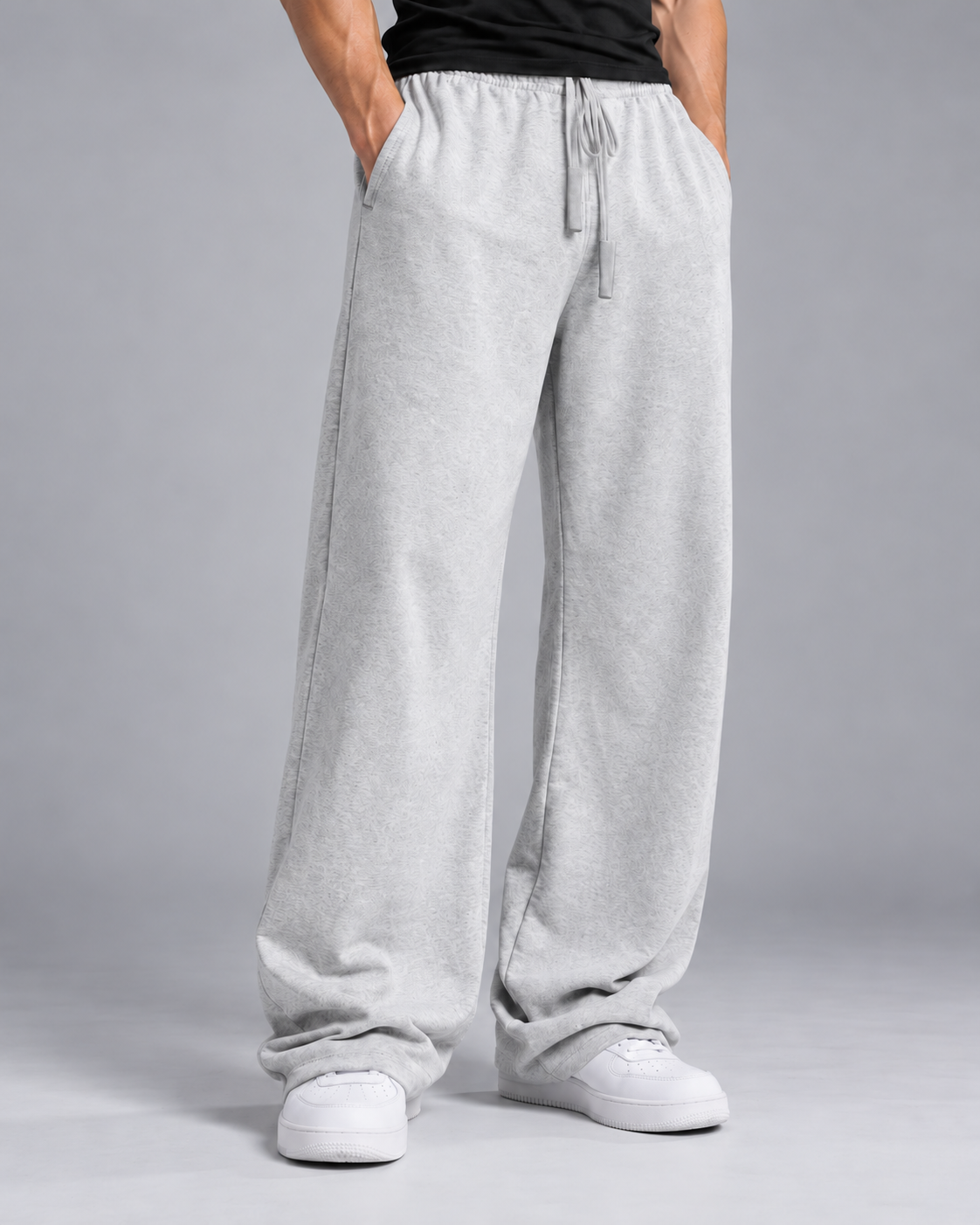 Thumbnail 4 of Grey Wide Leg Joggers